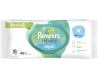 ПРОДУКТЫ ДЛЯ ДЕТЕЙ Памперс Памперс влажные салфетки Harmonie aqua 48шт